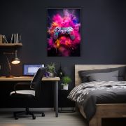 Playstation controller in powder