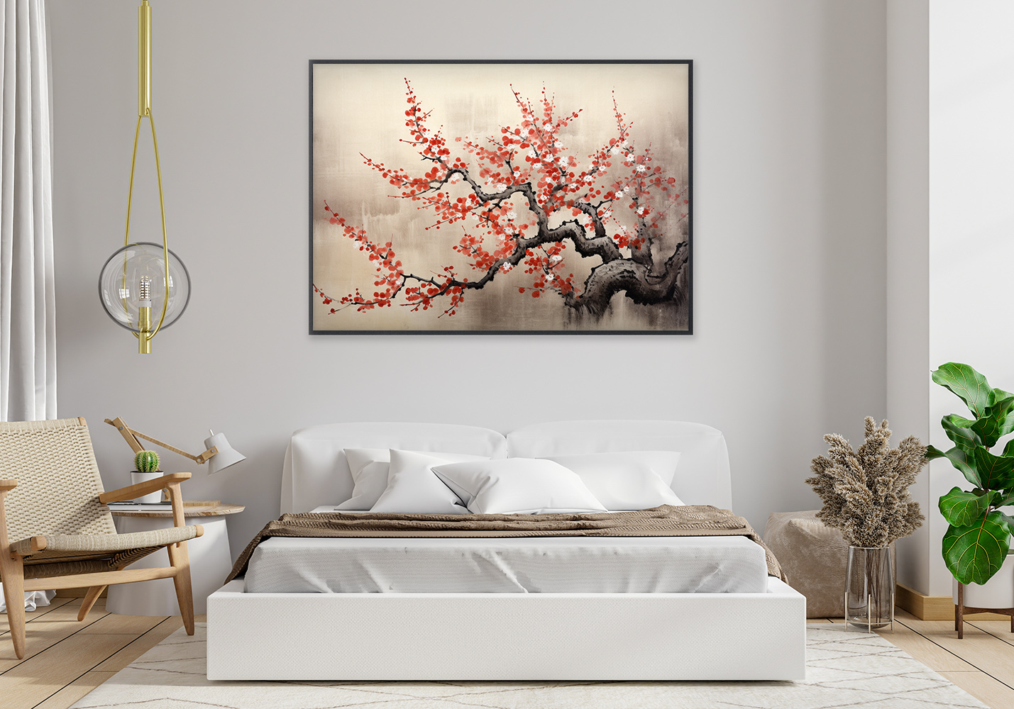 Japanese Plum Blossom Tree