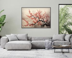Japanese Plum Blossom Tree