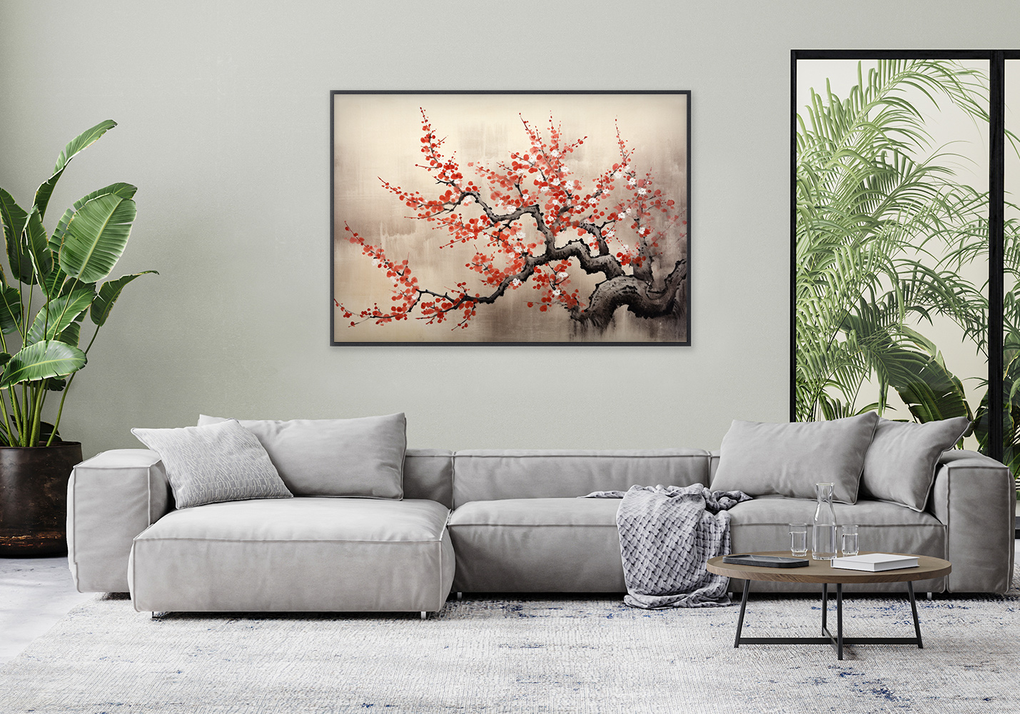 Japanese Plum Blossom Tree