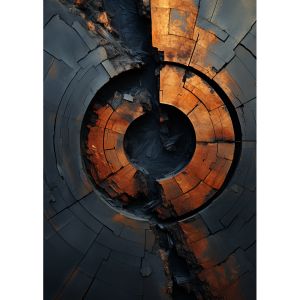 Rusted circle