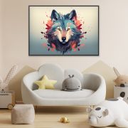 Wolf illustration