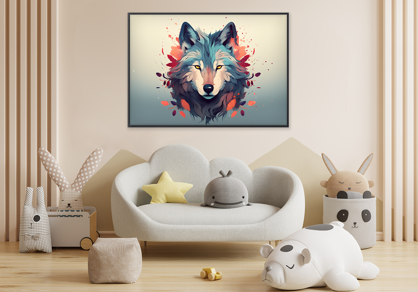 Wolf illustration