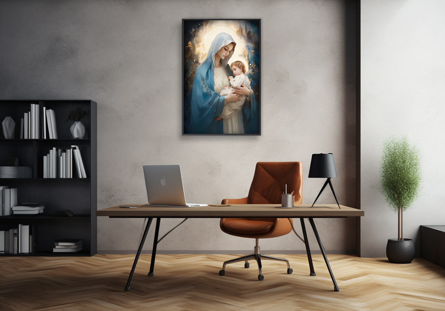 Virgin Mary with baby
