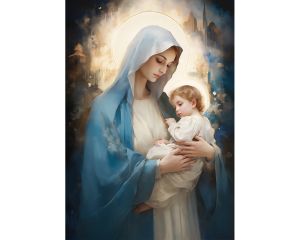 Virgin Mary with baby