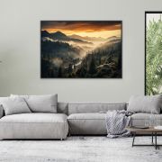 Forest and mountains