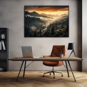 Forest and mountains