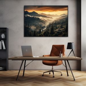 Forest and mountains