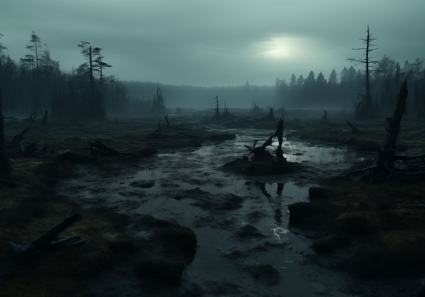 Mist lake