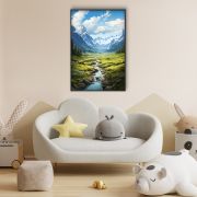 River and Mountains